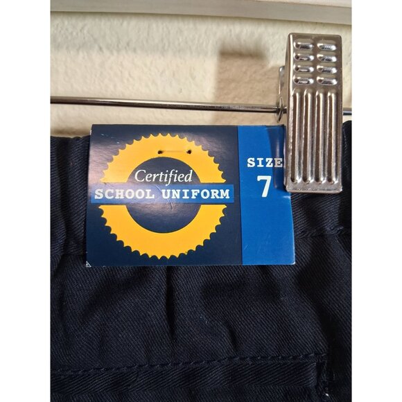 NWT Certified School Uniform Pants Navy Blue Boys Size 7 - Picture 5 of 9